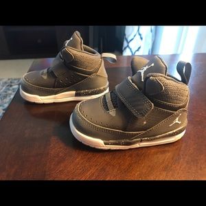 Toddler size 5 Grey Air Jordan’s
